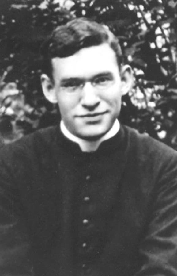 Frank Parater at Belmont Abbey College, c.1917