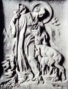 Photograph Of A BasRelief Of Saint Gunther Thanks Zuzana