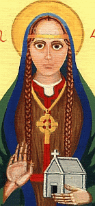 Saint Dwynwen Artist Unknown