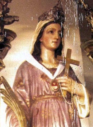 Statue of Saint Imbenia In Cuglieri Italy Date And Photographer Unknown