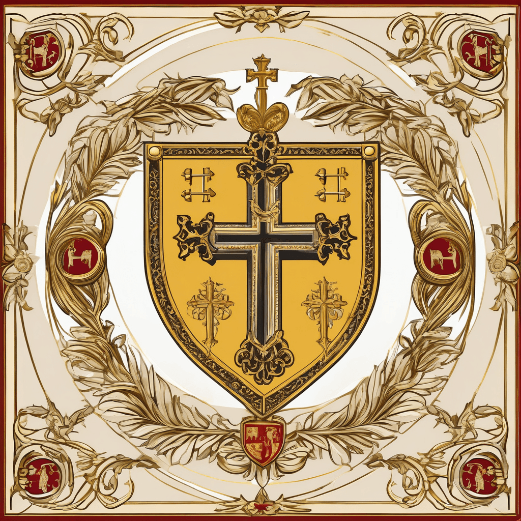 Detail of A Painting of The Martyrdom of Saint Knud