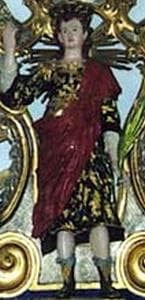 Detail of The Reliquary of Saint Marice In Cannaiola Di Trevi Italy Date And Artist Unknown