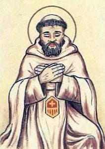 Detail Of An Italian Holy Card Of Blessed Antonio De Blanes By Bertoni Date Unknown