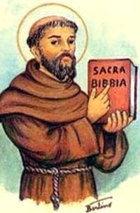 Detail Of An Italian Holy Card Of Blessed Armando By Bertoni Date Unknown