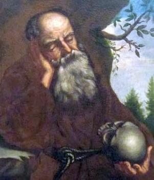 Detail Of An 18Th Century Portrait Of Blessed Bernard Perani Artist Unknown Krško Capuchin Monastery
