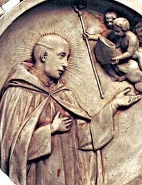 Detail Of A Medallion Of Saint Boniface Of Canterbury Date And Artist Unknown
