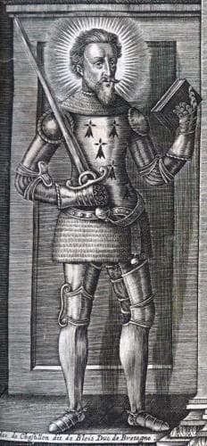 Illustration Of Blessed Charles Of Blois By André Du Chesne 1621