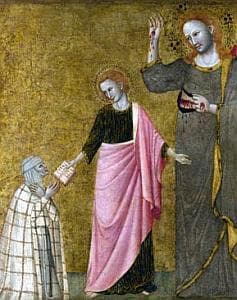 The Vision Of Blessed Clare Of Rimini