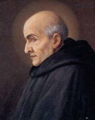 Detail Of A Portrait Of Blessed Clement Of Osimo Date And Artist Unknown