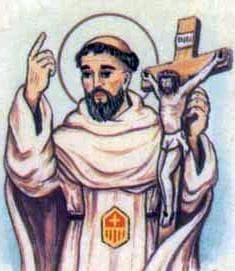 Detail Of An Antique Italian Holy Card Of Blessed Diego Alonso By Bertoni Date Unknown