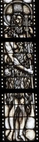 Detail Of A Stained Glass Window Of Blessed Dodone Date And Artist Unknown North Transept Church Of Saint Nicholas Sint Nicolaasga Friesland Netherlands Photographed By Chris Booms For The Rijksdienst Voor Het Cultureel Erfgoed On 30 October 2008 Image