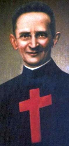 Detail Of The Beatification Portrait Of Blessed Enrico Rebuschini Date And Artist Unknown