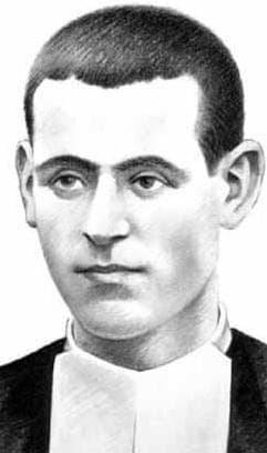 Detail Of An Illustration Of Blessed Francisco Lahoz Moliner Date And Artist Unknown