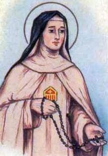 Detail Of An Antique Italian Holy Card Of Blessed Giacobella Mary Of The Cross By Bertoni Date Unknown