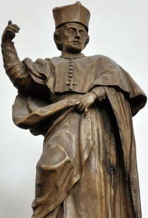 Statue Of Blessed Gilbert Of Neuffontaines From The Workshops Of Georg Anton Machein 17151717 Church Of Saint Magnus Bad Schussenried Germany Photographed In September 2011 By Andreas Praefcke