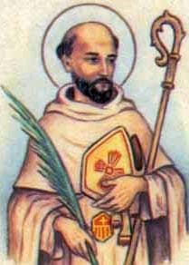 Detail Of An Antique Italian Holy Card Of Blessed Gonzalo Mercador By Bertoni Date Unknown