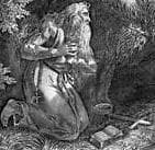 Blessed Gualfard Of Verona Engraved Print By I Brint From A Martin De Vos Drawing Published In Paris Jean Le Clerc 1620