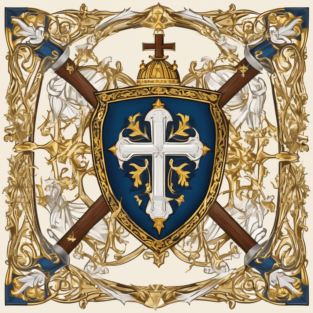 Detail Of An Early 18Th Century Portrait On Tile Of Blessed Gualter Artist Unknown Museu Nacional Do Azulejo Lisbon Portugal Photographed On 16 April 2022 By Yair Haklai Image