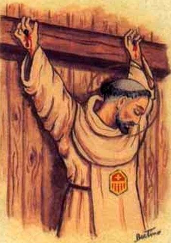 Detail Of An Antique Italian Holy Card By Bertoni Date Unknown