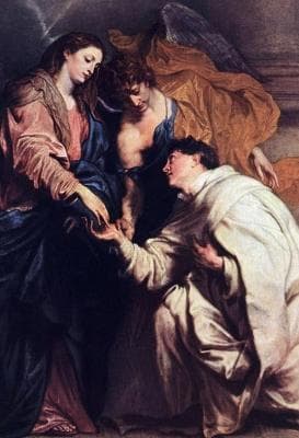 Detail From The Painting Vision Of Blessed Joseph Herman By Anthony Van Dyck 1629 Kunsthistorisches Museum Vienna Austria