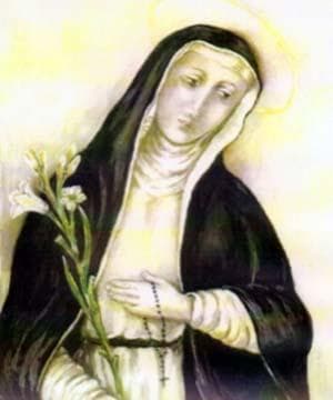 Illustration Of Blessed Jane Of Orvieto Date And Artist Unknown