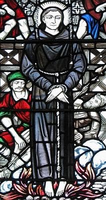 Stained Glass Window Of Blessed John Forest