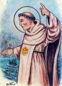 Detail Of An Antique Italian Holy Card Of Blessed Juan De Laers By Bertoni Date Unknown