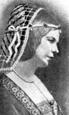 19Th Century Illustration Of Blessed Louise Of Savoy Artist Unknown