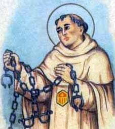 Detail Of An Antique Italian Holy Card Of Blessed Luca Da Toro By Bertoni Date Unknown