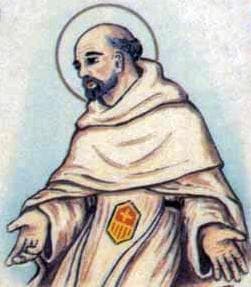 Detail Of An Italian Holy Card Of Blessed Melchiorre Della Pace By Bertoni Date Unknown