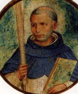 Detail Of A Portrait Of Blessed Nicola Paglia Date And Artist Unknown