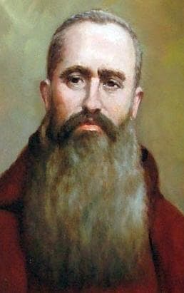 Detail Of A Portrait Of Blessed Pedro Salcedo Puchades Date And Artist Unknown