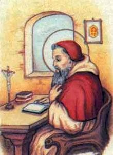 Detail Of An Italian Holy Card Of Blessed Pierre De Barellis By Bertoni Date Unknown