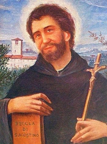 Detail Of A Portrait Of Blessed Pietro Da Gubbio Date Unknown Signed With The Name Stephen