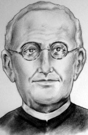 Detail Of An Illustration Of Blessed Ricardo Atanes Castro Date And Artist Unknown