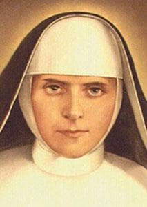 Detail Of The Beatification Portrait Of Blessed Sancja Szymkowiak