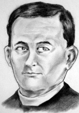 Detail Of An Illustration Of Blessed Vicente Vilumbrales Fuente Date And Artist Unknown