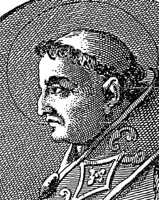 Illustration of Pope Celestine I 1899 Swiped From Wikimedia Commons