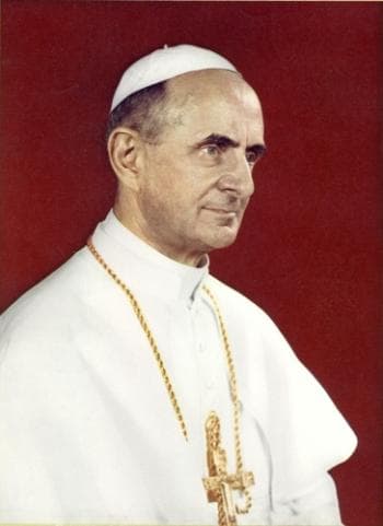 Official Portrait of Pope Paul Vi