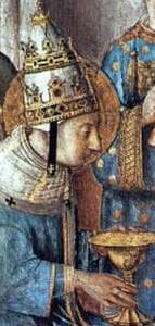 Detail From Saint Sixtus Ordains Saint Lawrence By Fra Angelico C1448 Cappella Niccolina Palazzi Pontifici Vatican