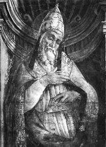 Illustration of Pope Saint Stephen I Date Unknown Artist Unknown Swiped From Santi E Beati