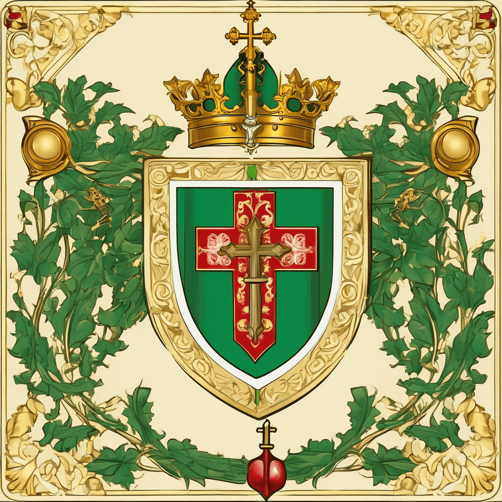 17Th Century Painting of Saint Altfried of Münster Artist Unknown