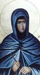 Photograph of An Icon of Saint Angelina of Serbia Artist Unknown