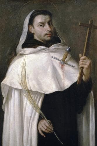 Detail of The Painting San Angelo By Antonio De Pereda C1667