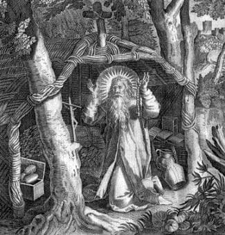 Illustration of Saint Arnold of Metz 1680