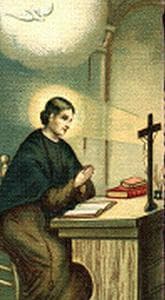 Detail From A Holy Card of Saint Bartholomea Capitanio Artist Unknown Date Unknown