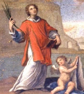 Detail From The Painting S Cesareo Deacon And Martyr By G Vieste 1805