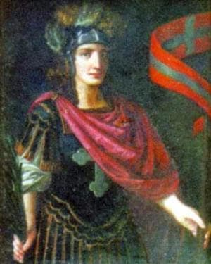 Portrait of Saint Calocerus of Brescia Parish of Caluso Italy