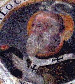 Medaliion Painting of Saint Calocerus of Ravenna Date Unknown Artist Unknown Sant Apollinare Nuovo Church Ravenna Italy Photographed On 5 April 2006 By Georges Jansoone