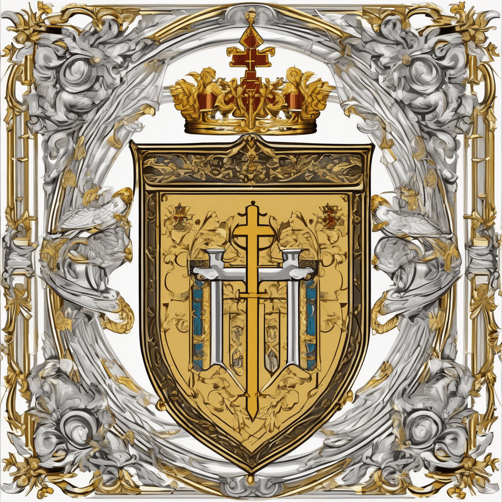 Illustration of Saint Deicolus Abbot From The Book Saints of The Order of Saint Benedict Designed By Father Amandus Liebhaber